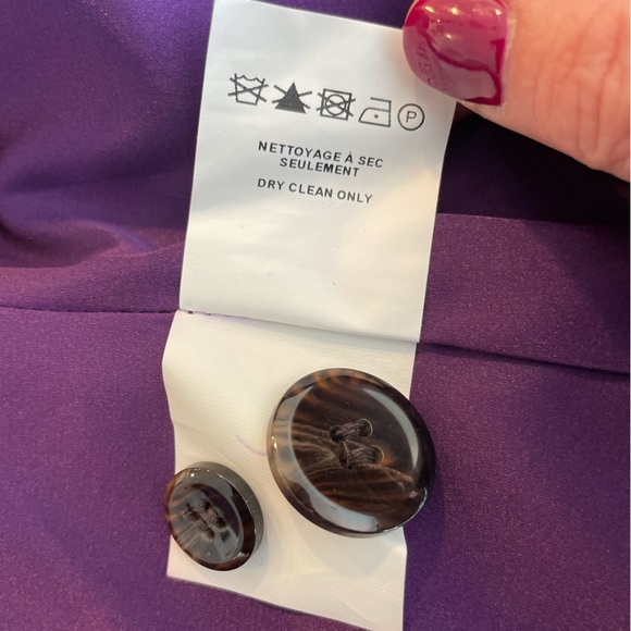 Le Chateau Charcoal Women's Tailored Wool Blazer EUC - Picture 15 of 15